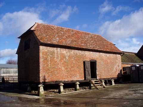 An example of an 18th Century Granary - Built on staddlestones